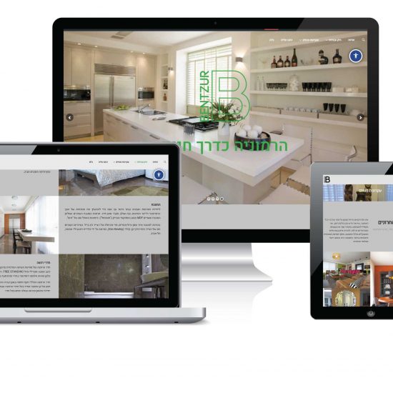 אתר אינטרנט לבן צור מעצב פנים