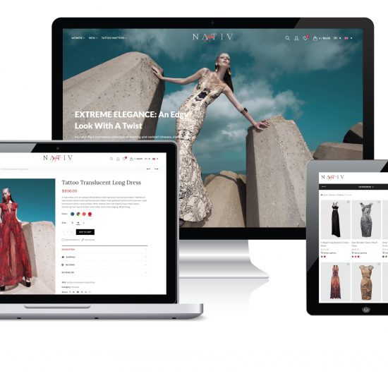 Nativ Tattoo - אתר מסחר רב-לשוני לבגדי אמנות מקועקעים