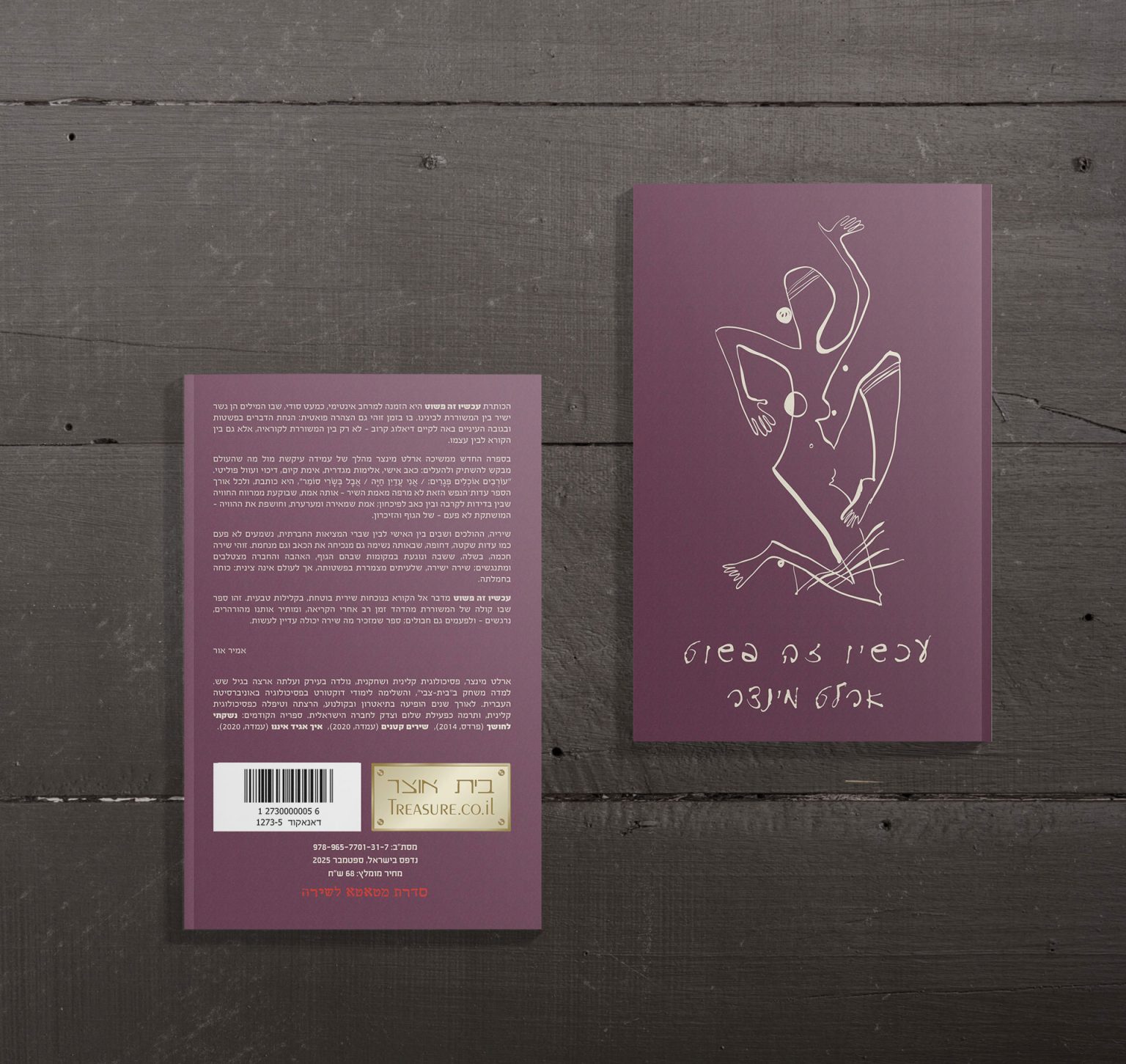 עיצוב עטיפה - 'עכשיו זה פשוט' /ארלט מינצר